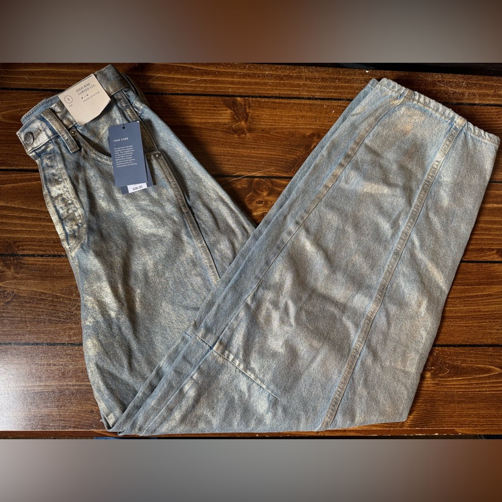 Woman Silver Jeans